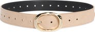 Steve Madden Textured Faux Leather Belt