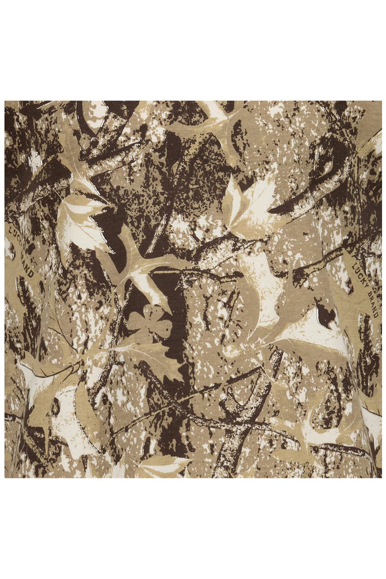 Kids' Forest Camo Graphic T-Shirt, Alternate, color, KELP