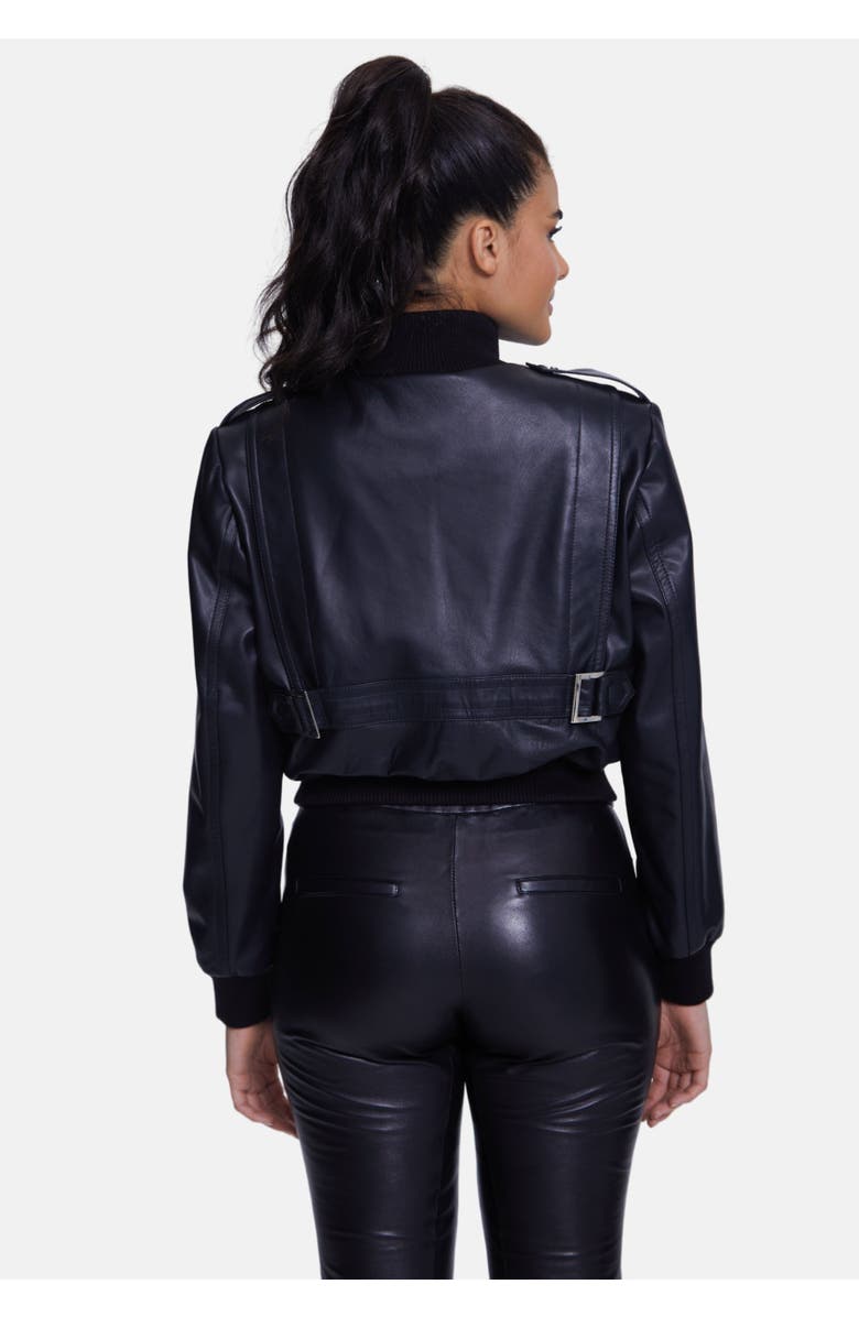 Furniq UK Verity Bomber Jacket, Alternate, color, Black