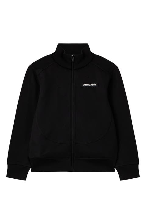 Kids' Curved Logo Track Jacket