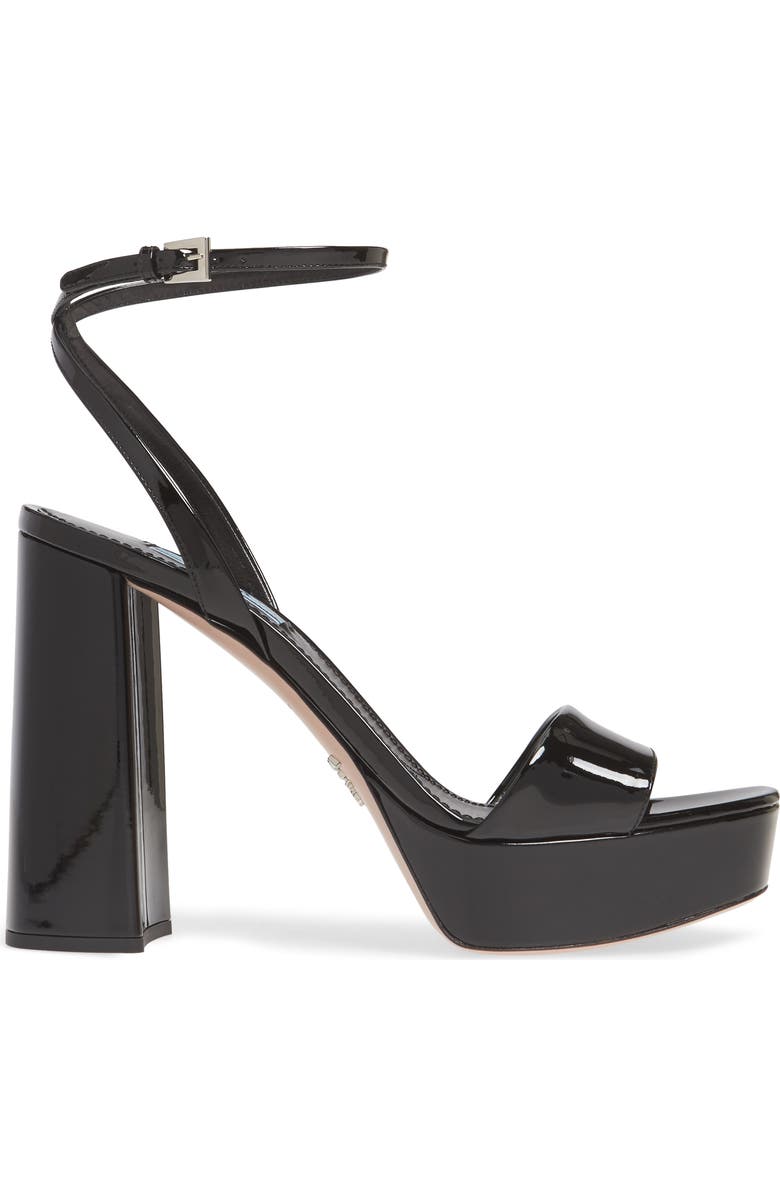 Prada Ankle Strap Platform Sandal, Alternate, color,