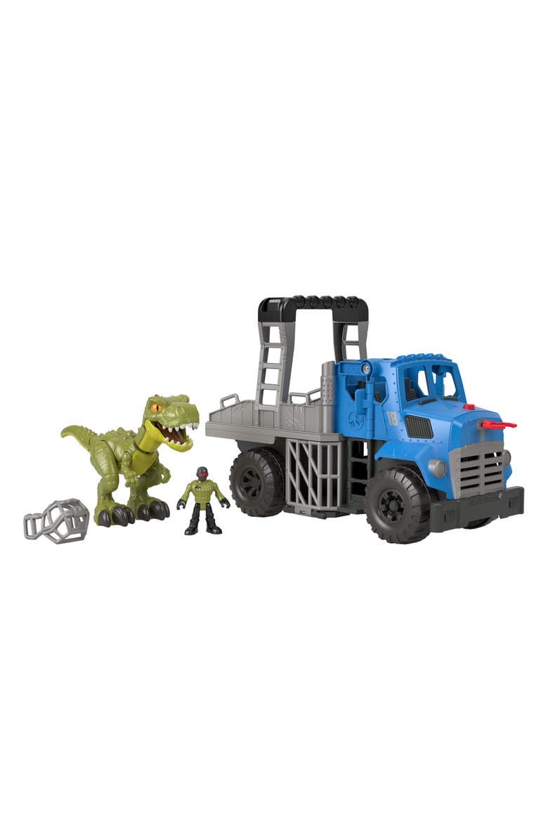 FISHER PRICE Imaginext<sup>®</sup> Jurassic World Break Out Dino Hauler & T-Rex Set, Alternate, color, 