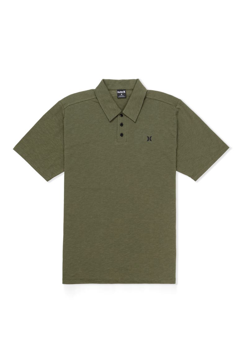 Icon Slub Polo, Alternate, color, OLIVE
