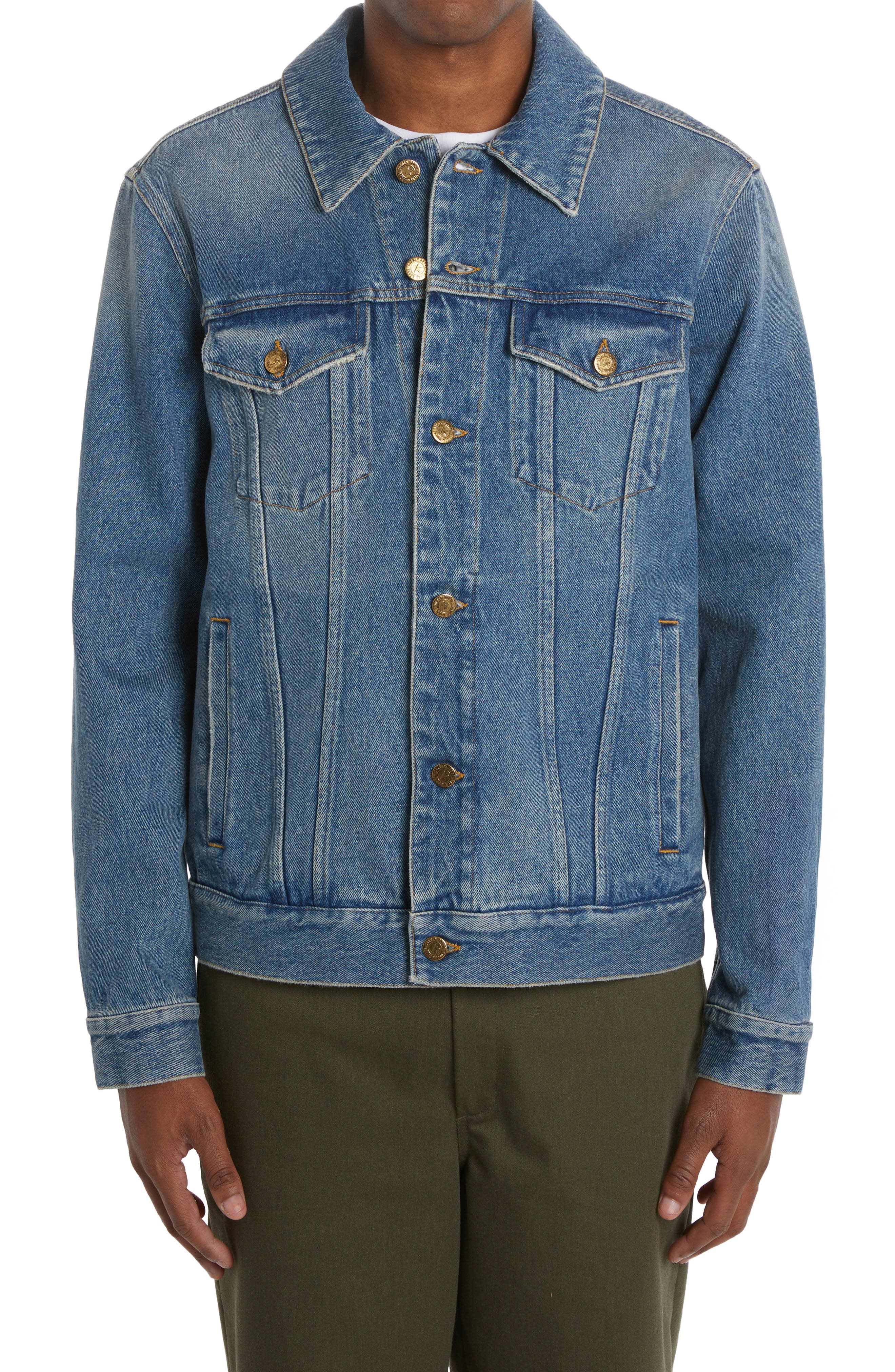 Logo Patch Denim Jacket