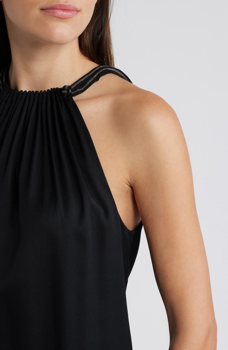 KOBI HALPERIN Astrid Stretch Silk Halter Top, Alternate, color, 