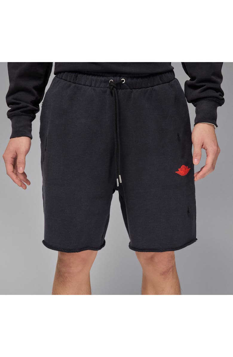 Jordan Rare Air French Terry Graphic Sweat Shorts, Alternate, color, 