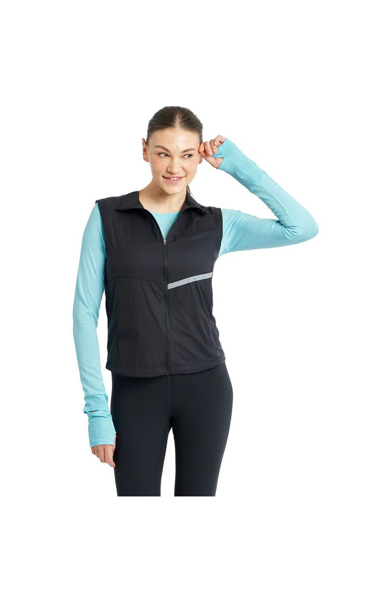 Oiselle Reflective Vigor Vest - Women's, Main, color, Black