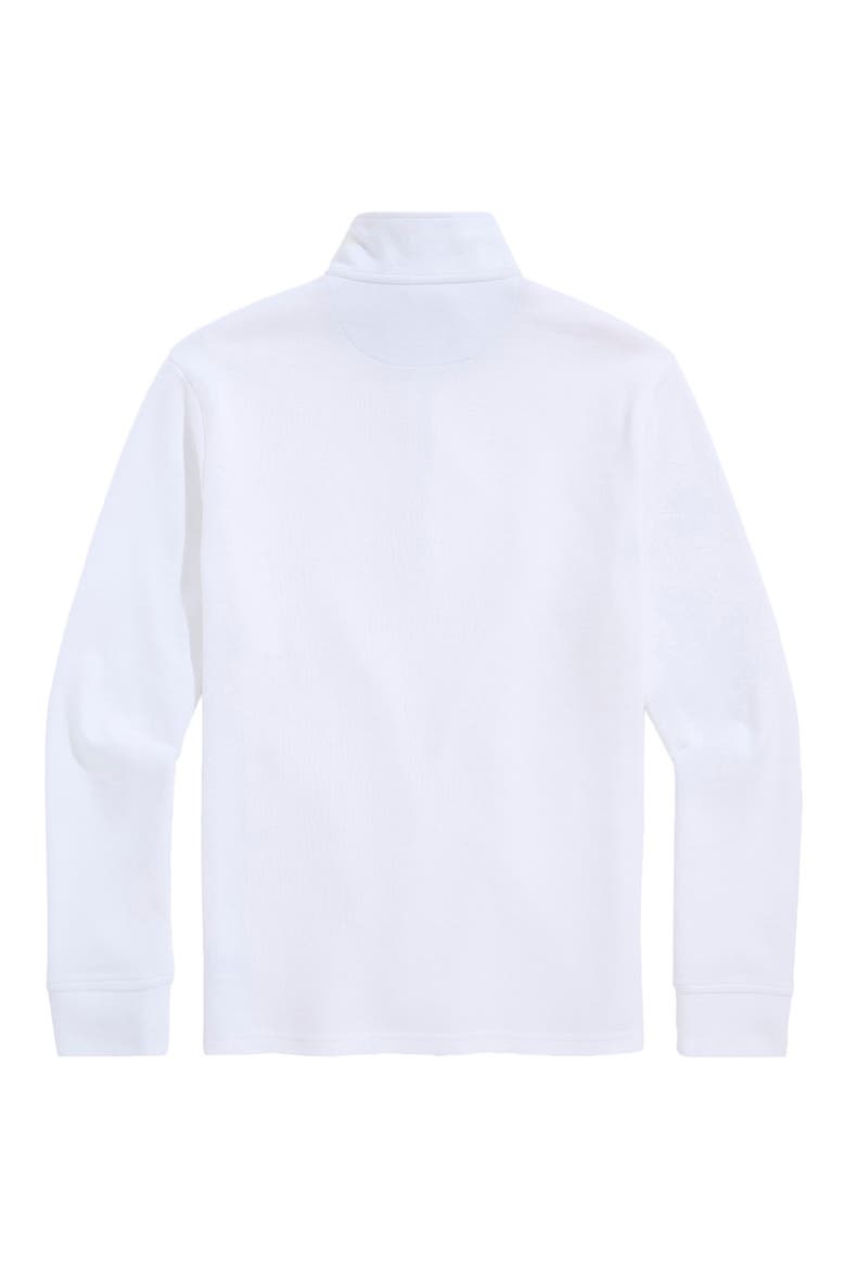 Saltwater Quater Zip Pullover, Alternate, color, WHITE CAP