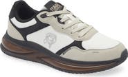 KARL LAGERFELD PARIS Mixed Media Outline Sneaker