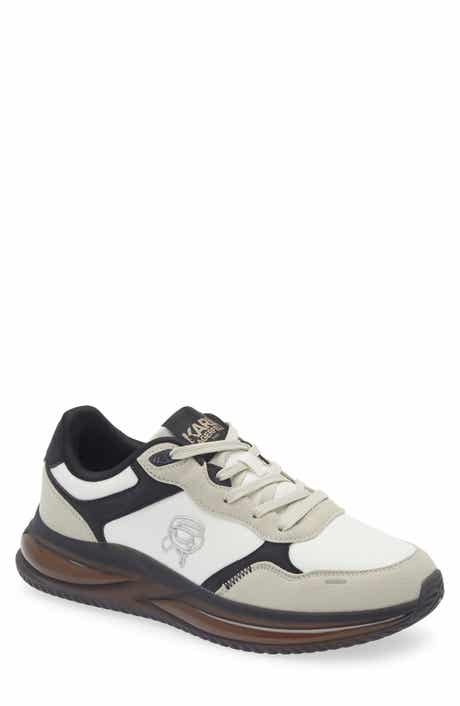 KARL LAGERFELD PARIS Mixed Media Outline Sneaker