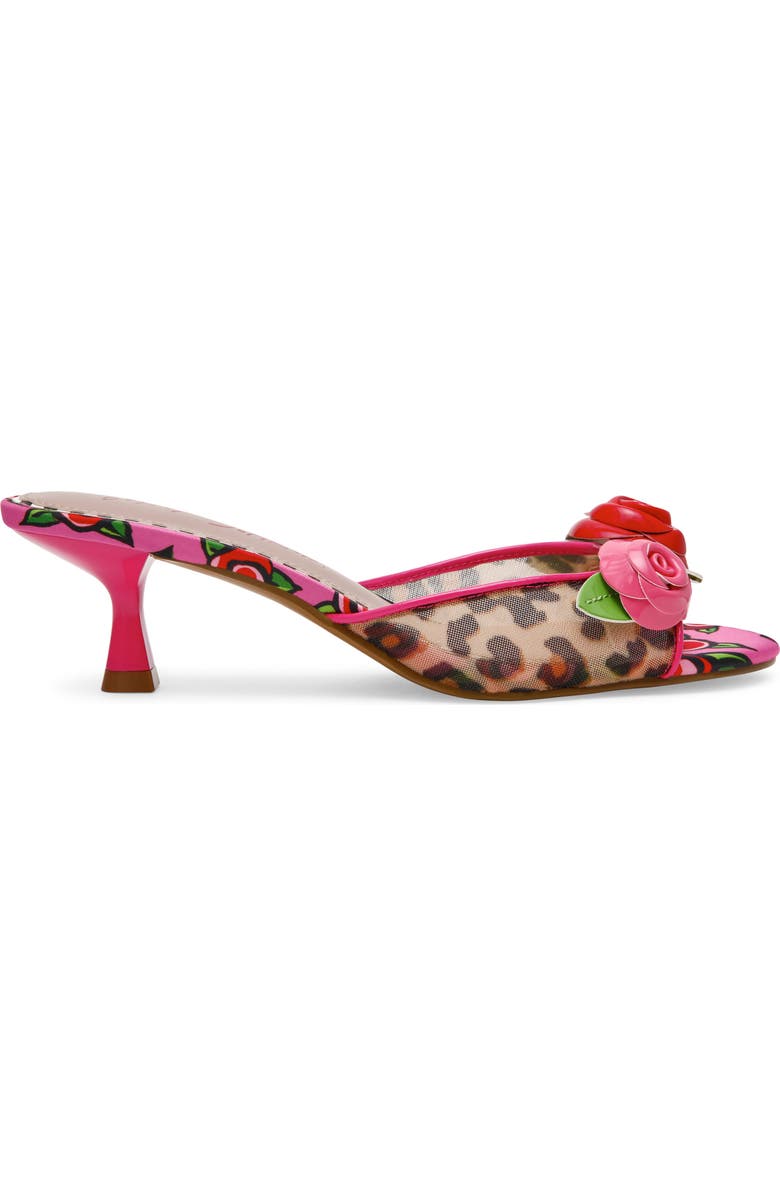 Betsey Johnson Lambert Flower Embellished Sandal, Alternate, color,