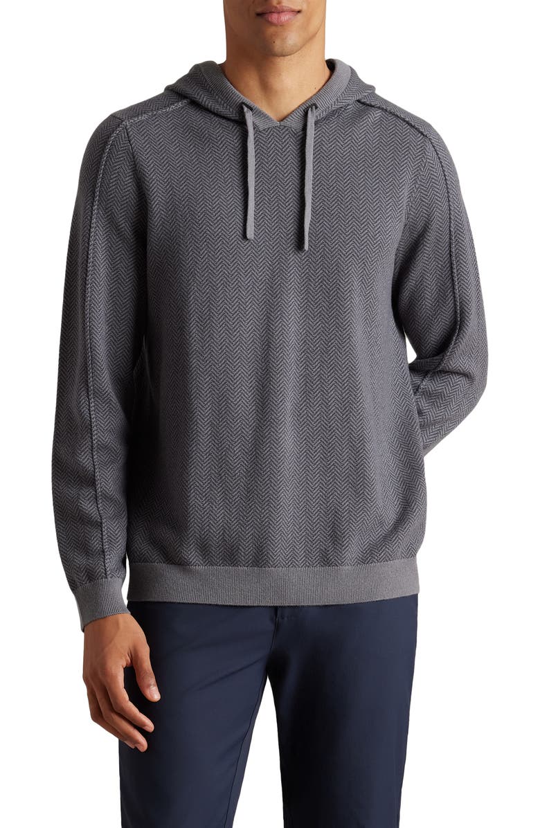 Rhone Emerson Knit Wool & Cashmere Hoodie, Main, color, 