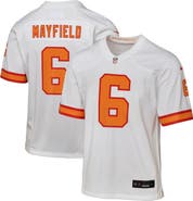 Nike Youth Baker Mayfield White '76 Tampa Bay Buccaneers  Game Jersey