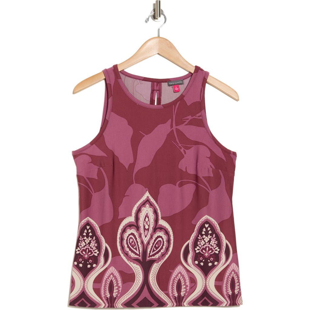 VINCE CAMUTO VINCE CAMUTO KEYHOLE SPLIT BACK TANK