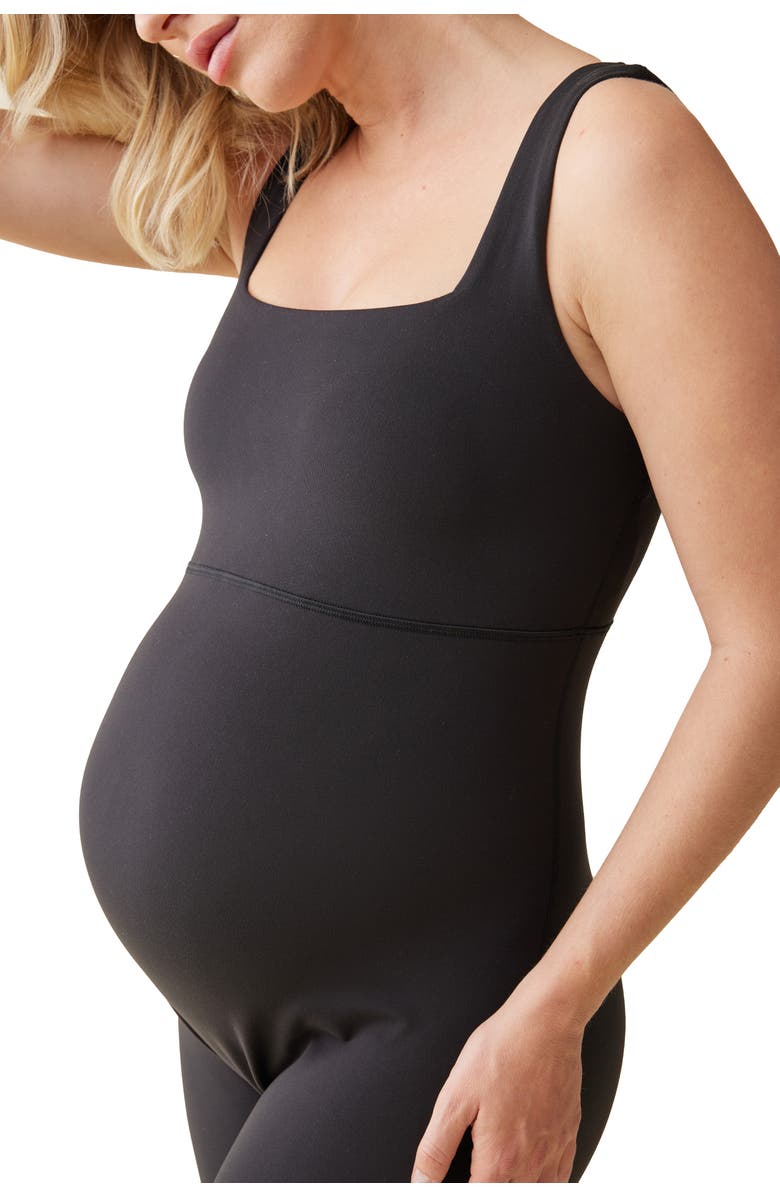 Ingrid & Isabel LONG UNITARD, Alternate, color, Black