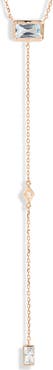 Anzie Dewdrop Blue Topaz Y-Necklace