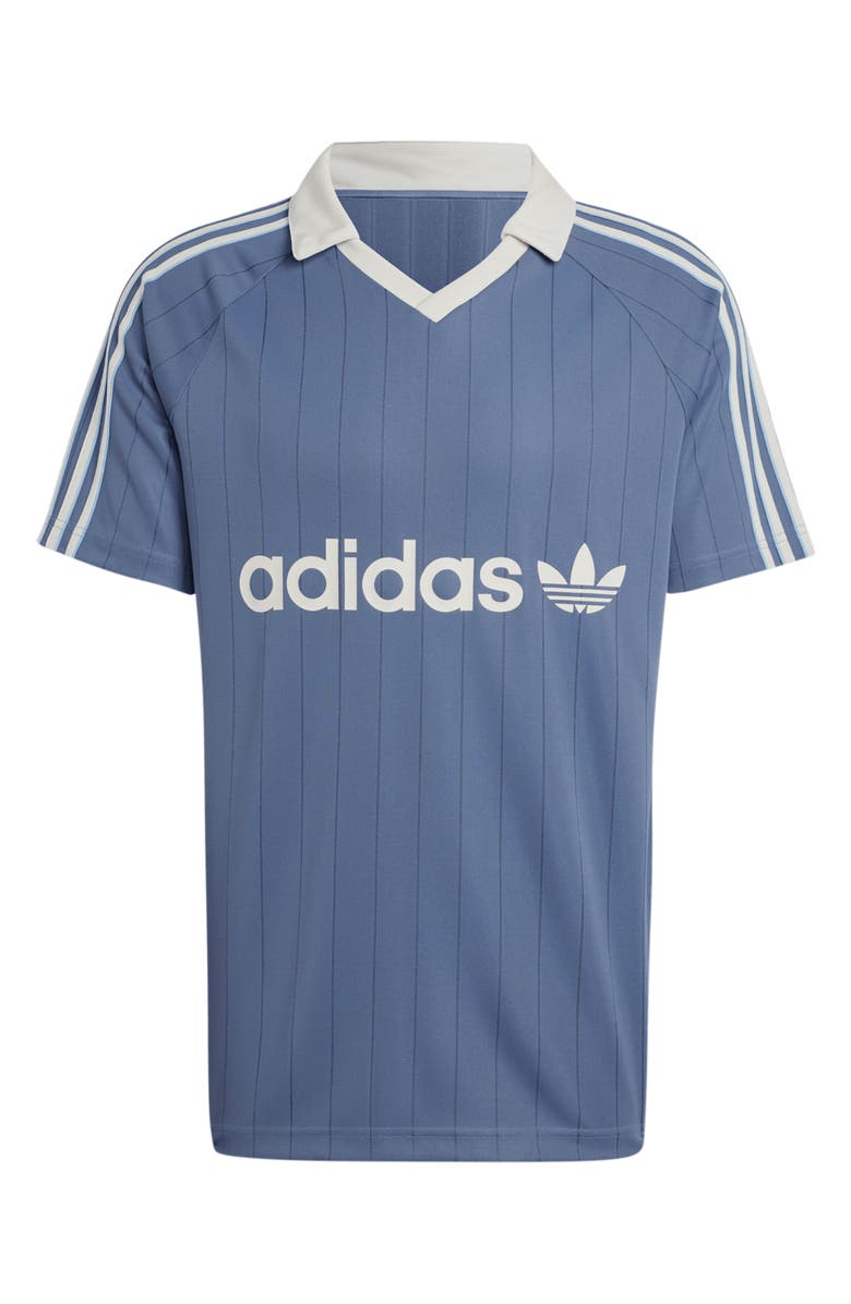adidas Originals 3-Stripes Pinstripe Jersey, Alternate, color, 