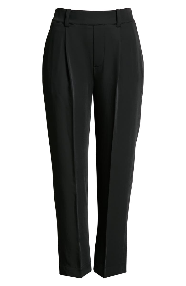Vince Tapered Pull-On Pants, Alternate, color, Black