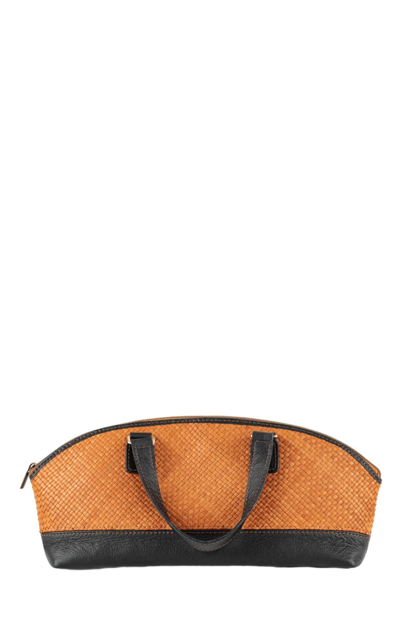 Deux Mains East-West Bag, Alternate, color, Cognac