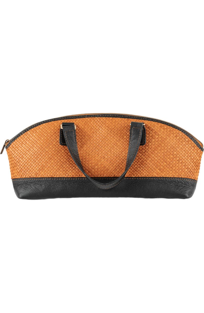 Deux Mains East-West Bag, Alternate, color, Cognac