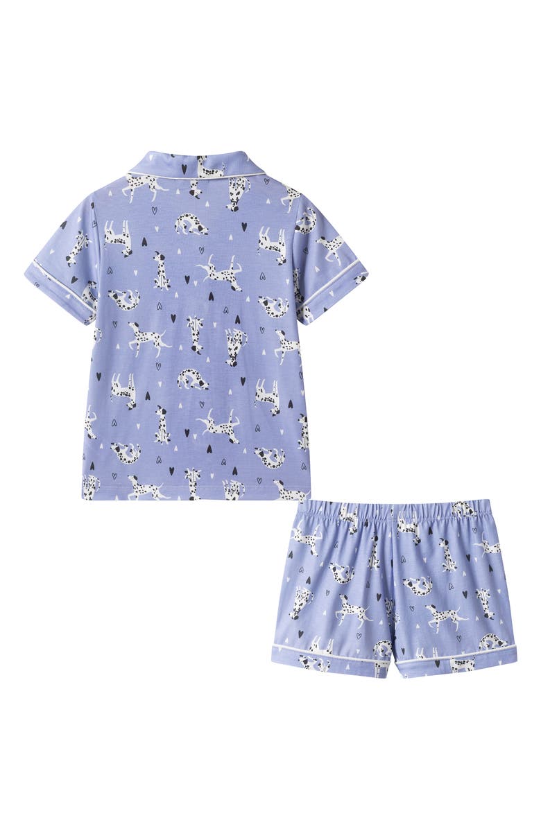 Andy & Evan Kids' Print Two-Piece Pajamas, Alternate, color, Purple Dog