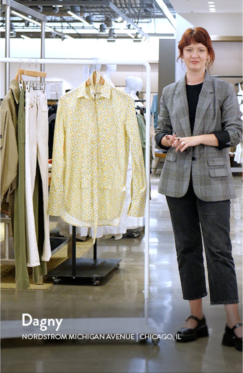 x Liberty London Island Girl Cotton Shirt, sales video thumbnail