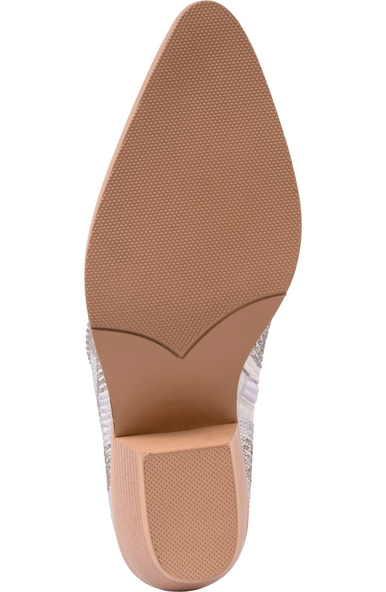 NINETY UNION Forever Rhinestone Embellished Bootie, Alternate, color, Silver