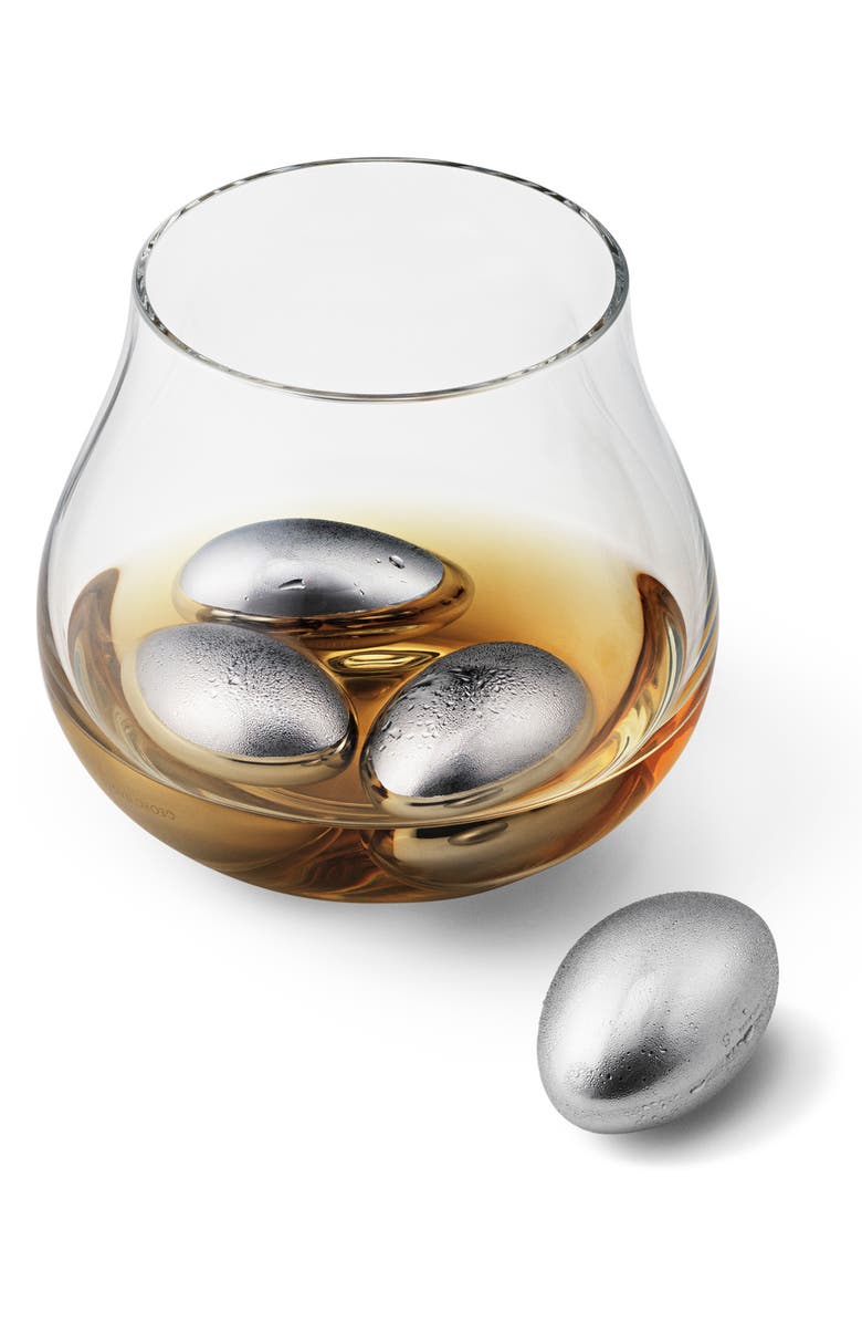 Georg Jensen Set of 6 Low Crystal Tumblers, Alternate, color, Clear