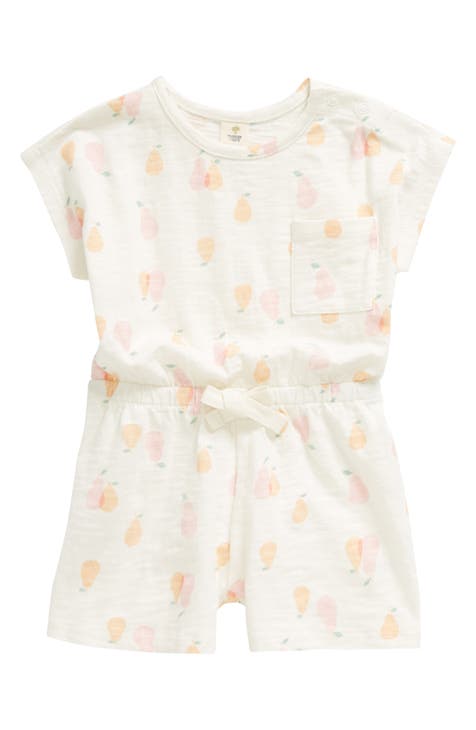 Print Cotton Romper (Baby)