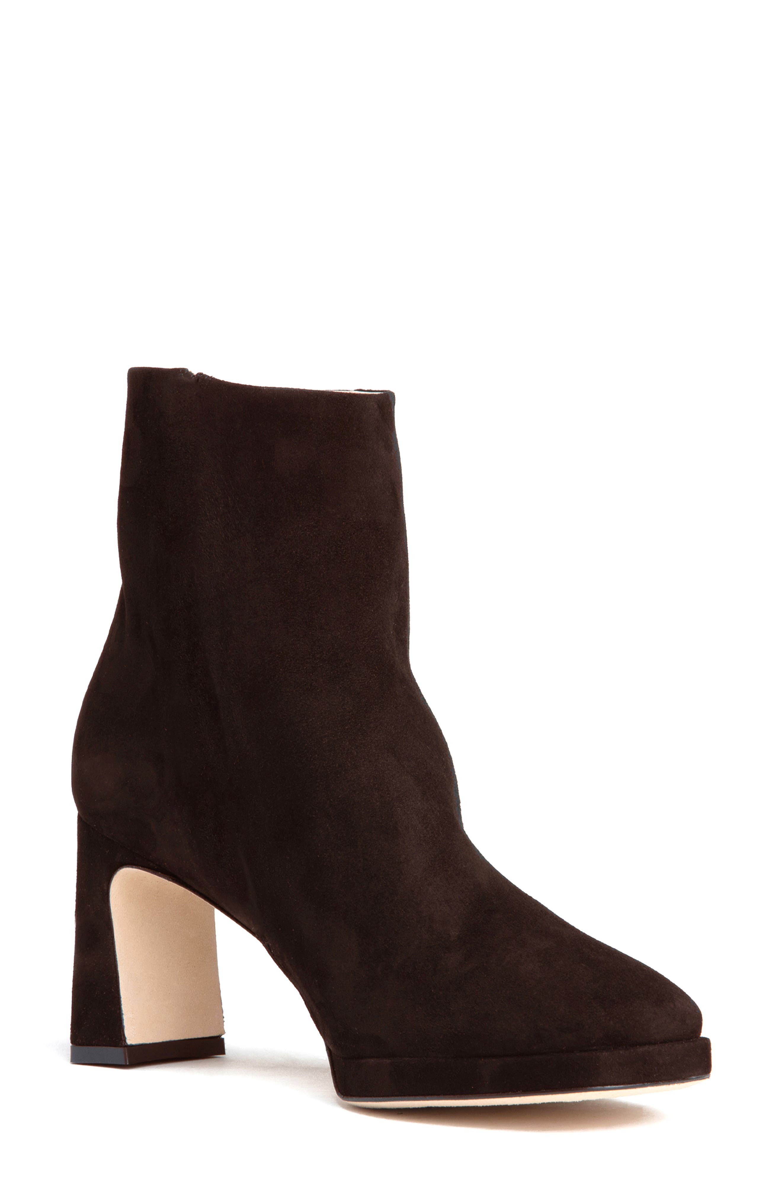 BEAUTIISOLES Scottie Platform Bootie, Main, color, Brown