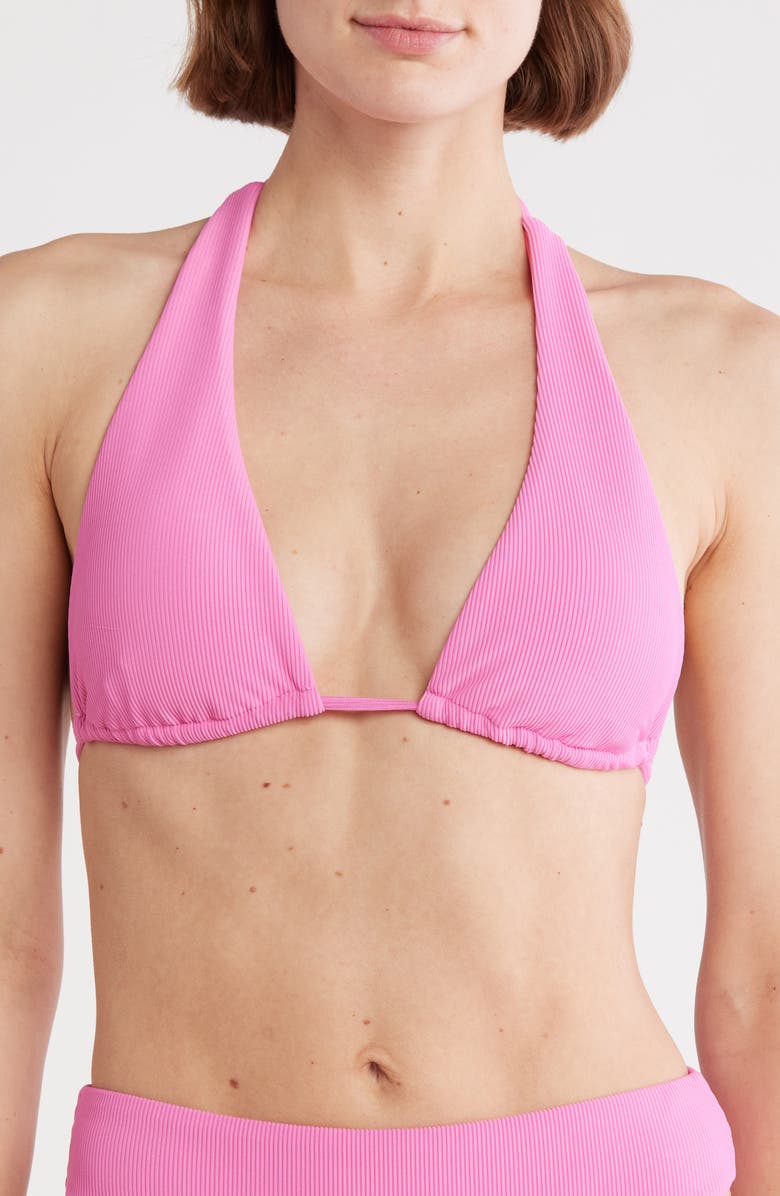 VYB Halter Bikini Top, Main, color,