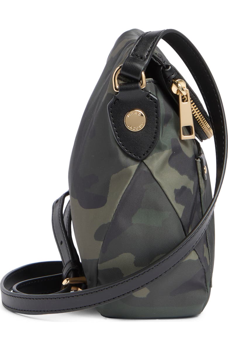 Marc Jacobs Camo Preppy Mini Messenger Bag, Alternate, color,