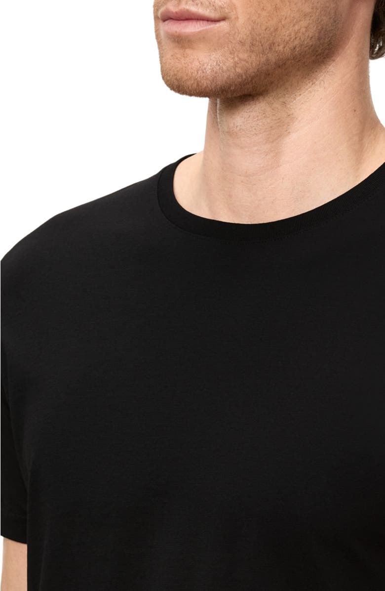 Pact Organic Cotton Men's Softspun Essential Crewneck Tee, Alternate, color, Black