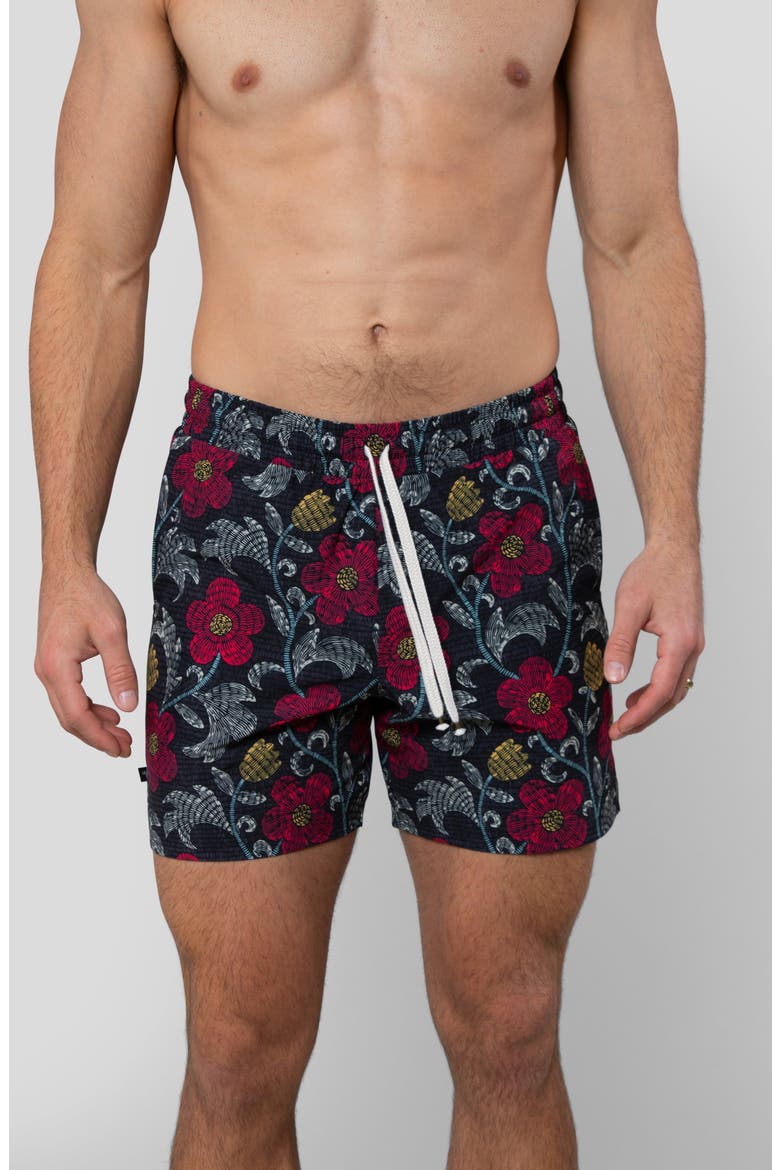 Night Bloom Swim Trunk, Main, color, Night Bloom