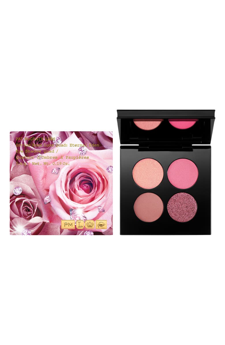 PAT McGRATH LABS Divine Rose Luxe Quad: Eternal Eden Eyeshadow Palette, Main, color, Eternal Eden