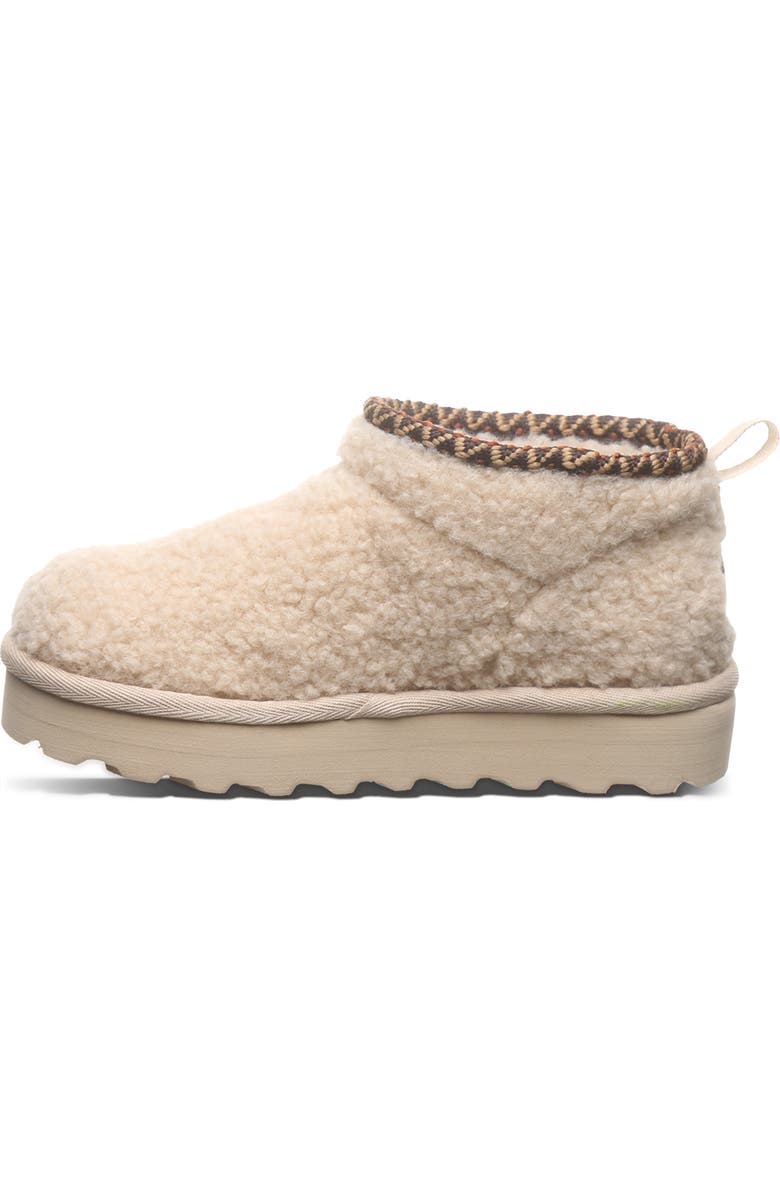 BEARPAW Kids' Snuggle Faux Fur Slipper, Alternate, color, Oat