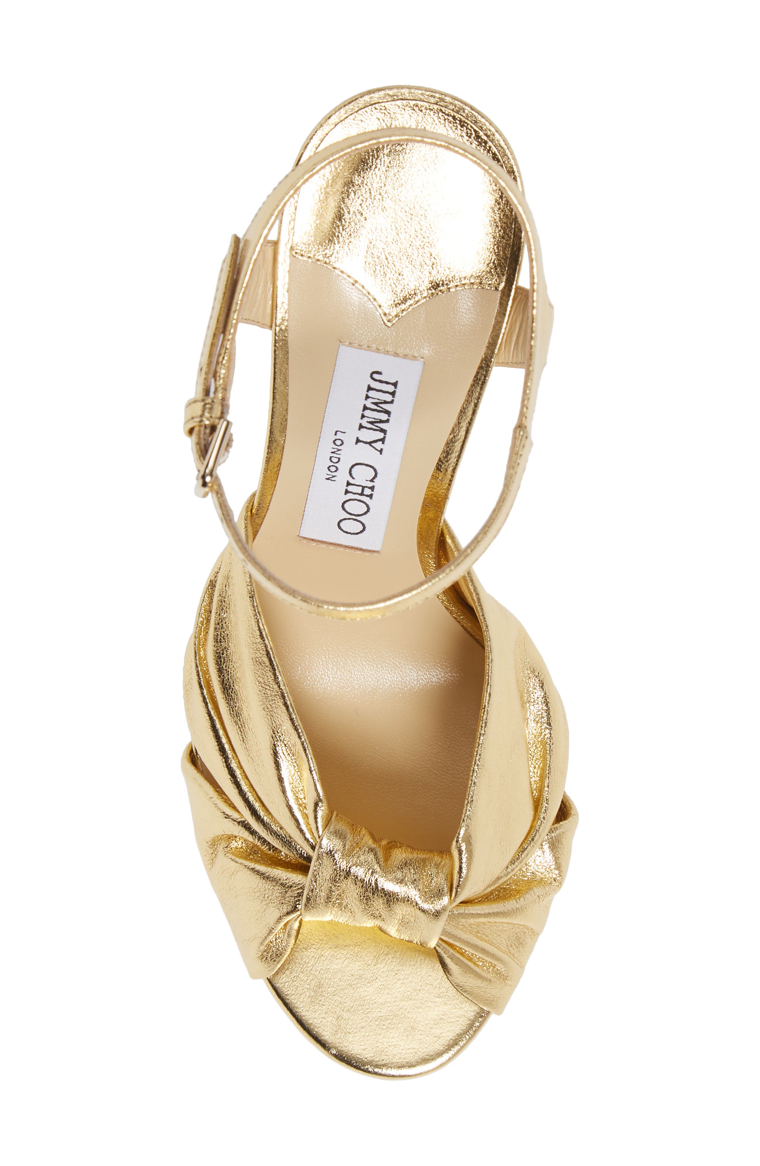Heloise Metallic Platform Sandal, Alternate, color, GOLD