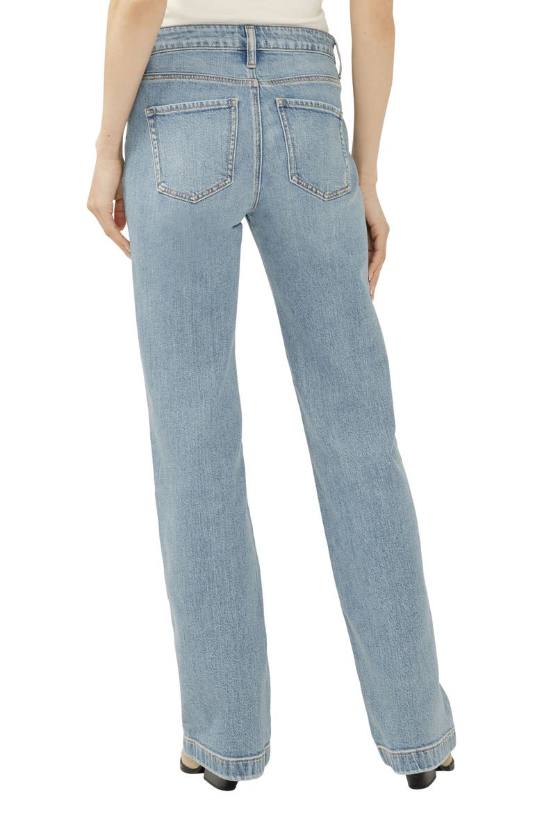 Avery Patch Pocket Wide Leg Trouser Jeans, Alternate, color, WANDERLUST