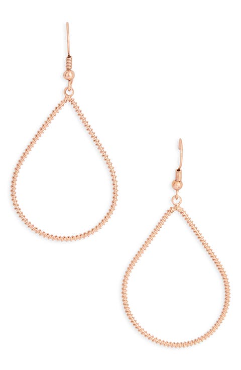 Open Teardrop Earrings