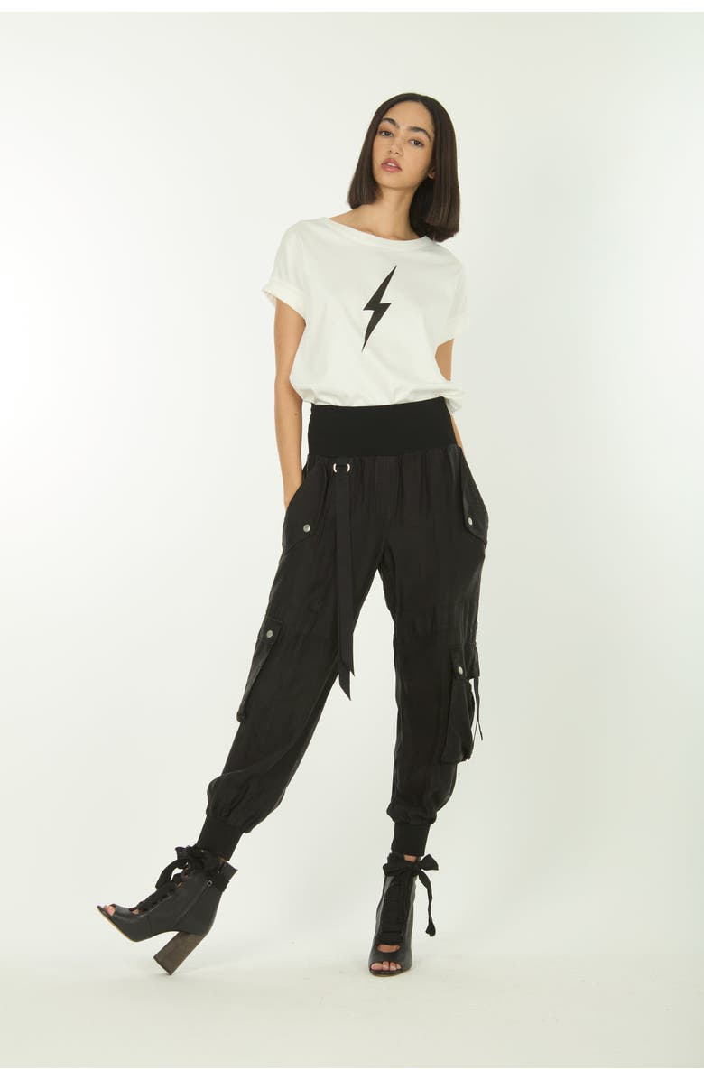 SECRET MISSION Lightning Tee, Alternate, color, Off-White