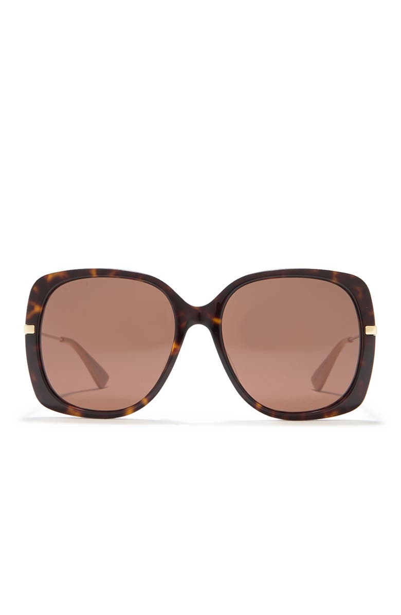 Gucci 57mm Butterfly Sunglasses, Alternate, color,