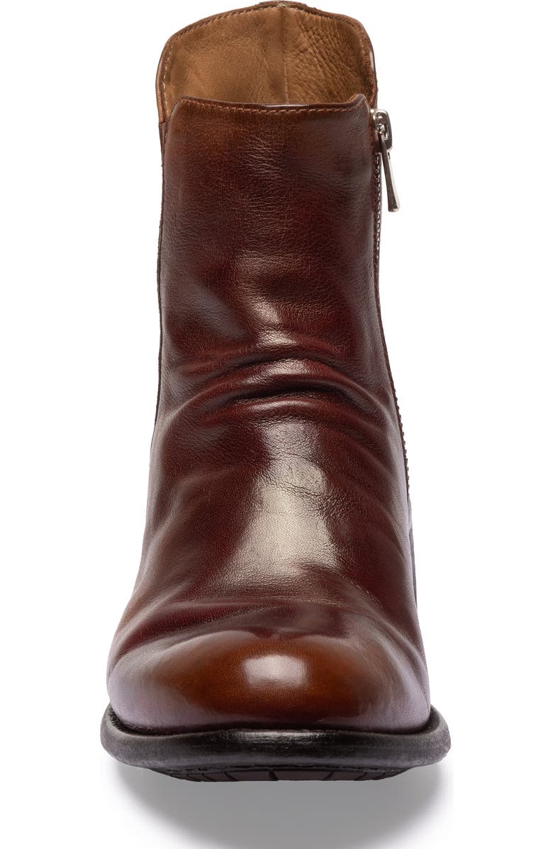 Officine Creative Lis 001 Leather Zipped Boot, Alternate, color, Brown