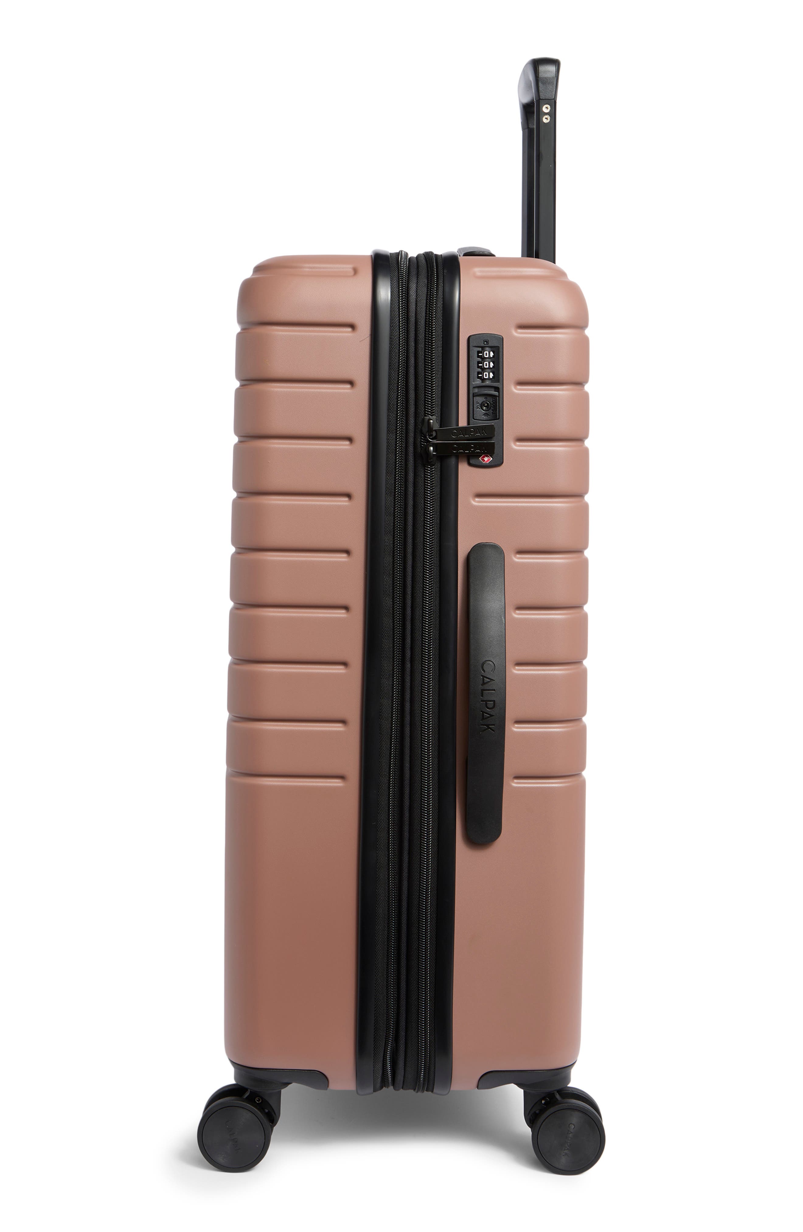 CALPAK Linley 24-Inch Hardside Spinner Luggage, Alternate, color, Milk Chocolate