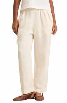 Cleowade Linen Wide Leg Pants