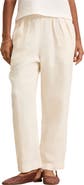 VELVET Cleowade Linen Wide Leg Pants