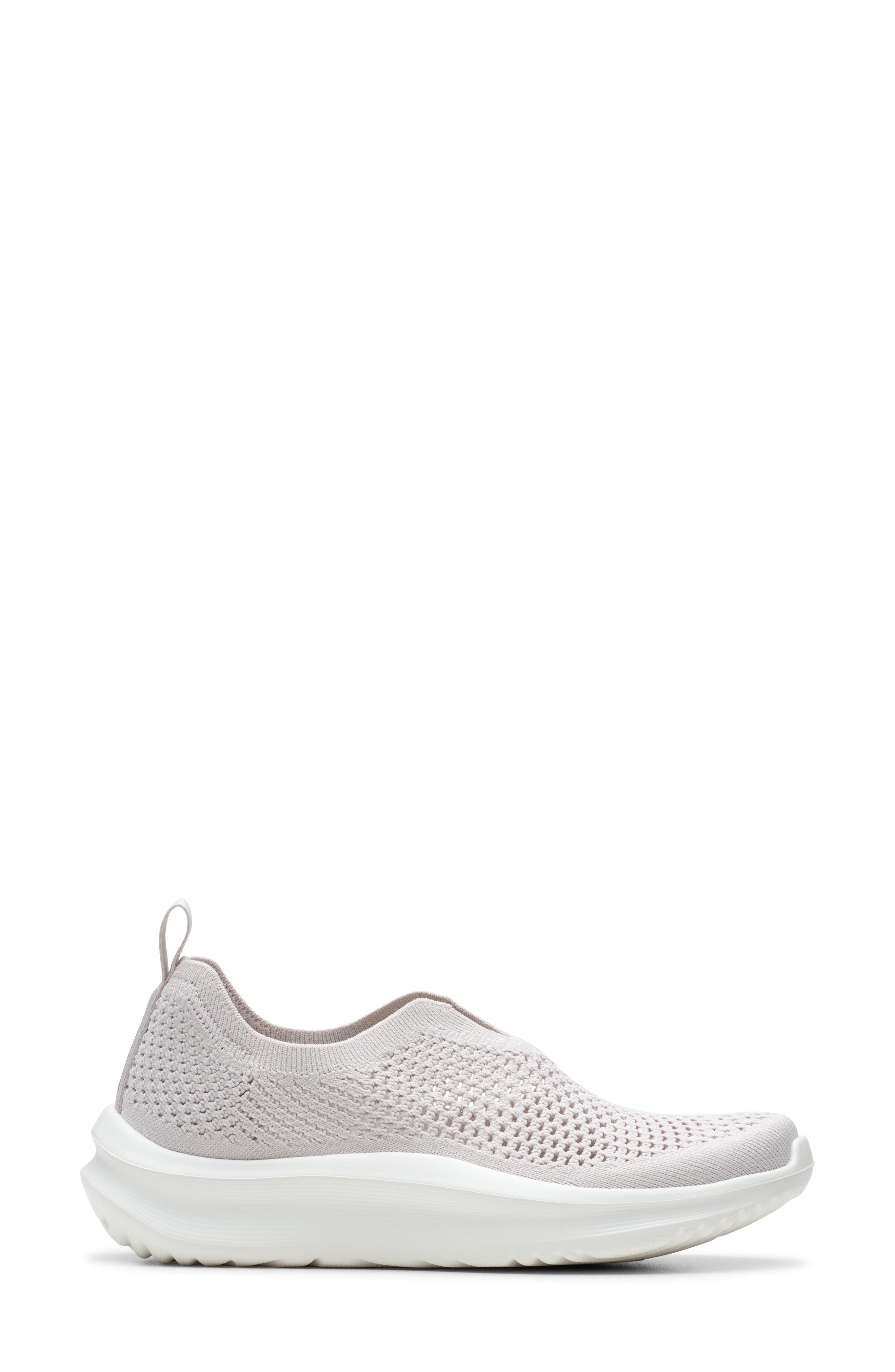 Clarks<sup>®</sup> Solevana Slip-On Sneaker, Alternate, color, Pale Grey