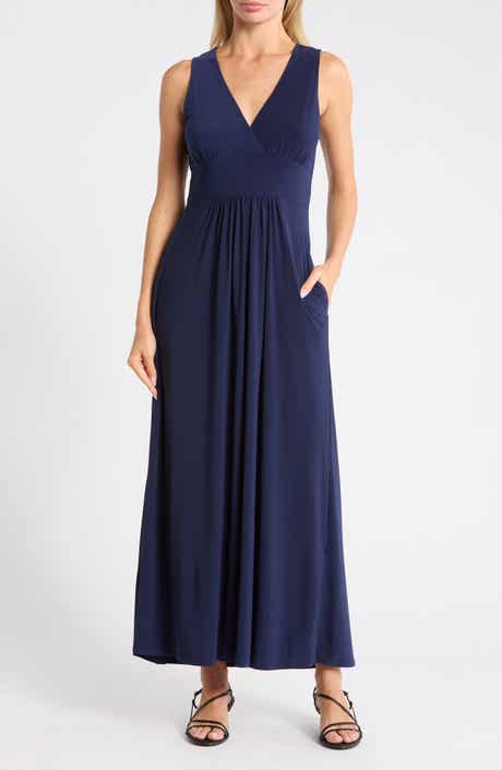 WEST K Sleeveless V-Neck Midi Dress