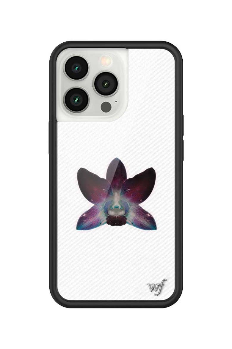 Orchid | White iPhone Case, Main, color, White