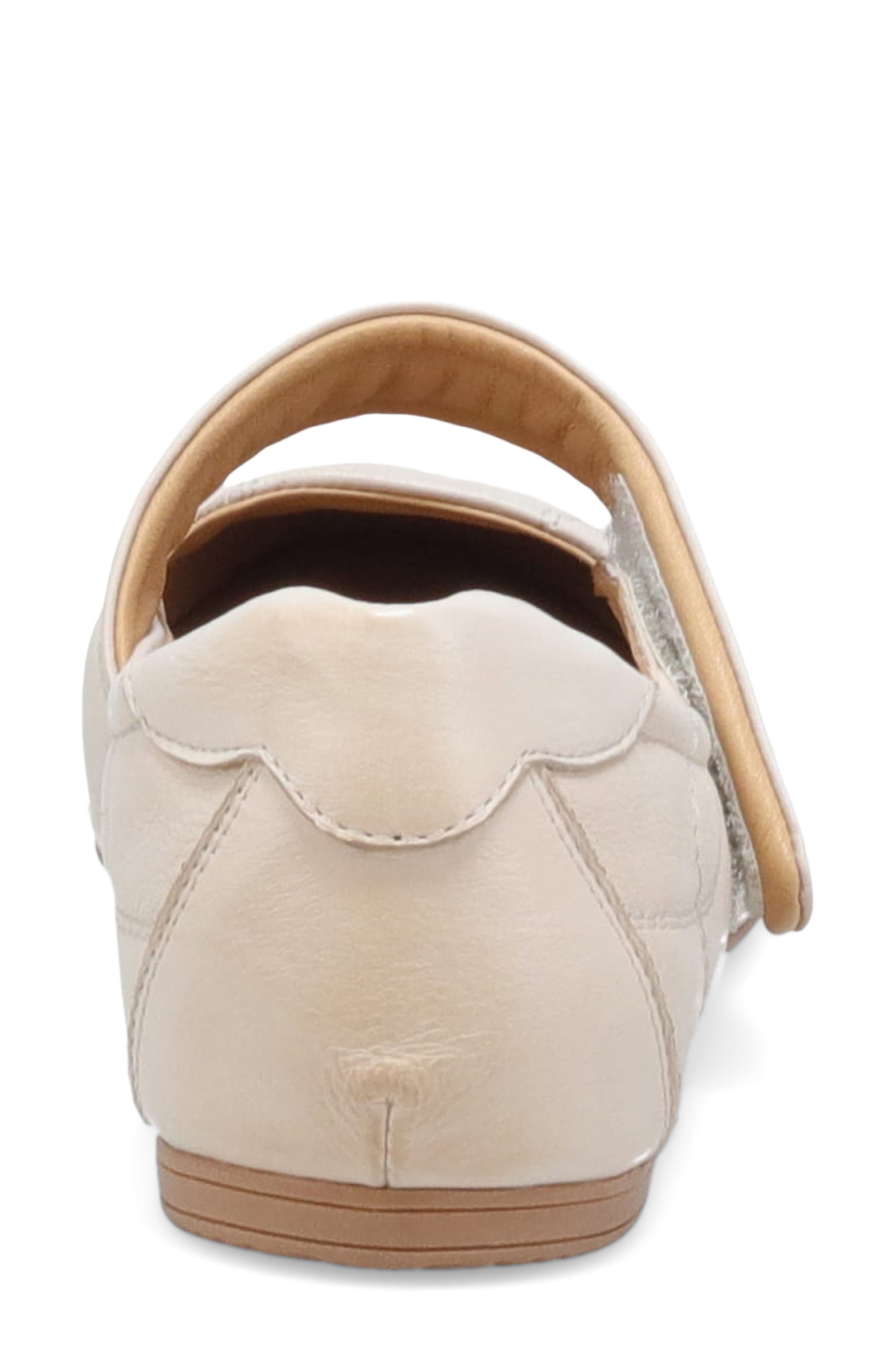 Karin Leather Mary Jane Flat, Alternate, color, LATTE