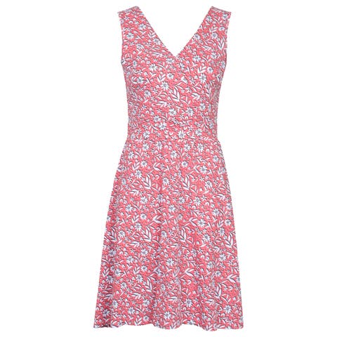 Newquay Blossom Sleeveless Midi Dress